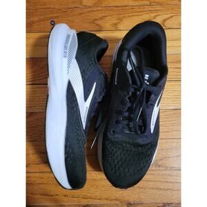 Brooks Womens Adrenaline GTS 24 Black Running Shoes Sneakers 8.5 D